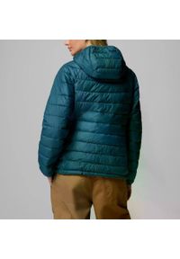 columbia - Kurtka COLUMBIA POWDER LITE II HOODED JACKET Niebieski. Kolor: niebieski. Materiał: syntetyk