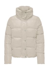 only - ONLY Kurtka zimowa New Cool 15295424 Beżowy Regular Fit. Kolor: beżowy. Materiał: syntetyk. Sezon: zima #2