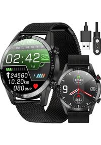 Smartwatch Retoo ZEGAREK SMARTWATCH CIŚNIENIOMIERZ EKG ROZMOWY PL. Rodzaj zegarka: smartwatch