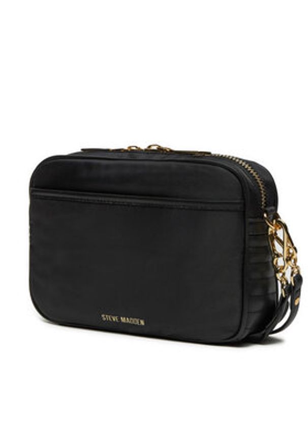 Steve Madden Torebka Bbanks SM13001126 Czarny. Kolor: czarny. Materiał: skórzane