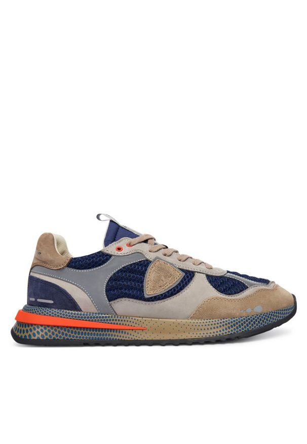 Philippe Model Sneakersy A012054 OYLU NR02 Beżowy. Kolor: beżowy. Materiał: zamsz, skóra