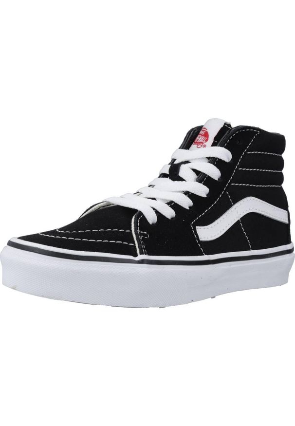 Buty Dziecko Vans Sk8-Hi czarny. Okazja: na co dzień. Kolor: czarny. Model: Vans SK8