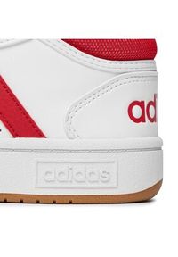 Adidas - adidas Buty Hoops 3.0 Mid Lifestyle Basketball Classic Vintage Shoes IG5569 Biały. Kolor: biały. Sport: koszykówka