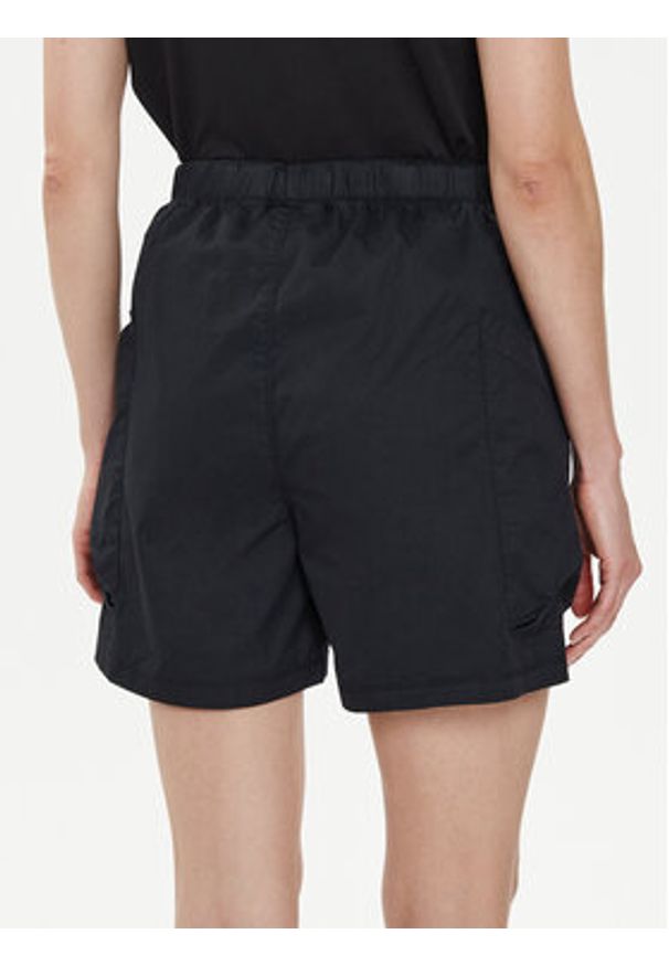 Converse Szorty sportowe W Utility Festival Short 10026395-A03 Czarny Regular Fit. Kolor: czarny. Materiał: bawełna