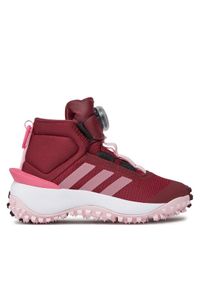 Adidas - adidas Buty Fortatrail Shoes Kids IG7261 Bordowy. Kolor: czerwony