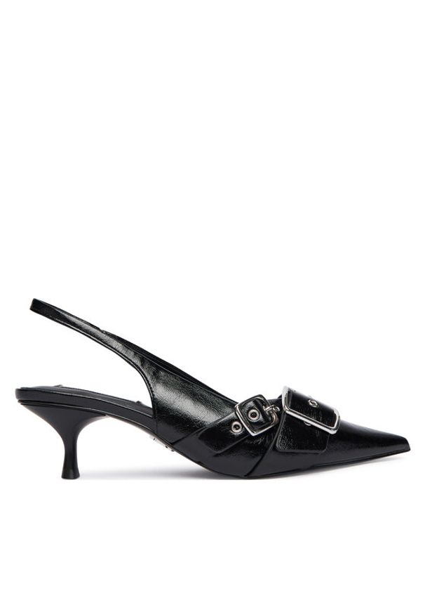 Steve Madden Sandały Lezley SM11003440 Czarny. Kolor: czarny. Materiał: skóra