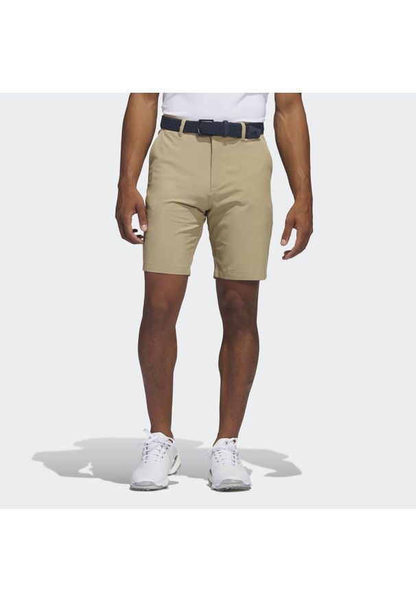 Spodenki do golfa męskie Adidas Ultimate365 8.5-Inch Golf Shorts. Kolor: zielony, wielokolorowy, beżowy, brązowy. Materiał: materiał. Sport: golf