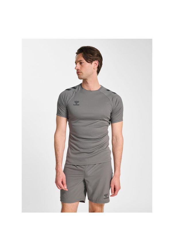 Koszulka Hummel Pro. Kolor: szary. Sport: koszykówka