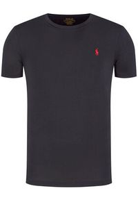 Polo Ralph Lauren T-Shirt Bsr 710680785 Czarny Custom Slim Fit. Typ kołnierza: polo. Kolor: czarny. Materiał: bawełna #4