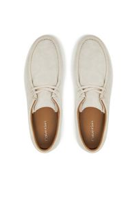 Calvin Klein Półbuty Hybrid Apron Laceup Su HM0HM01967 Beżowy. Kolor: beżowy. Materiał: skóra #4