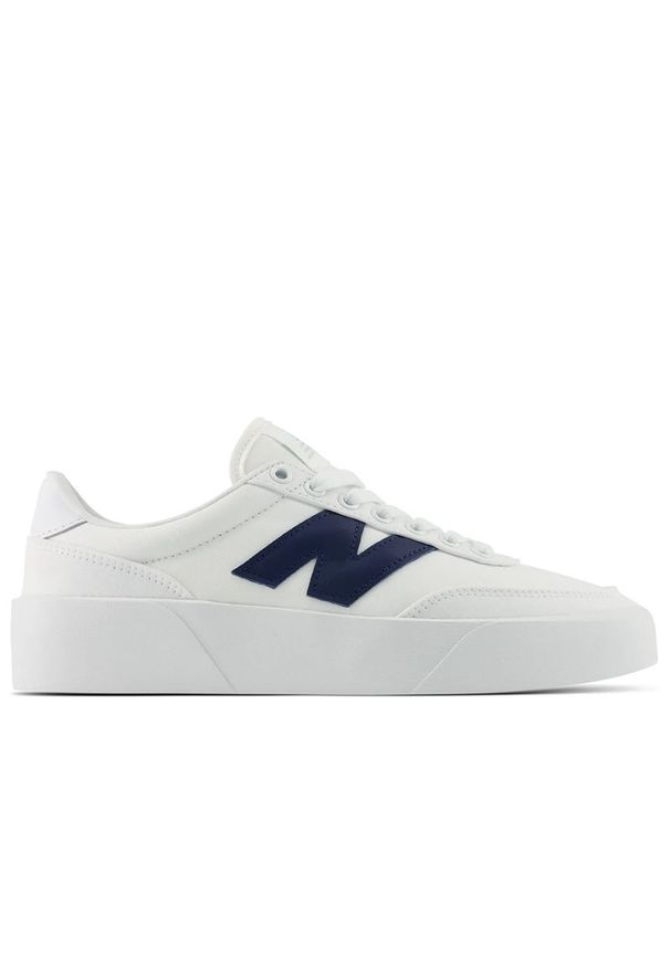 Buty męskie New Balance U7507A0 - białe. Okazja: na co dzień. Kolor: biały. Materiał: skóra, syntetyk, materiał, guma. Szerokość cholewki: normalna