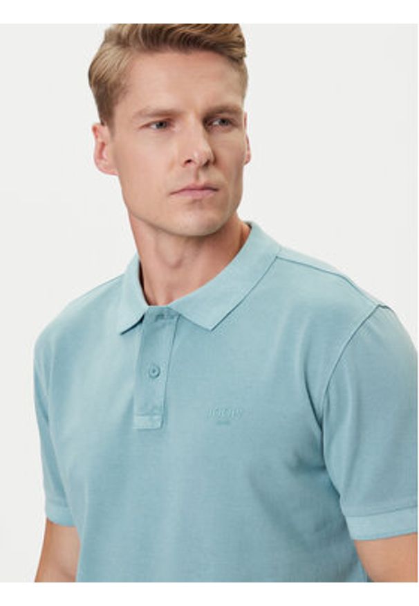 JOOP! Jeans Polo 15 JJJ-02Ambrosian 30045619 Zielony Modern Fit. Typ kołnierza: polo. Kolor: zielony. Materiał: bawełna