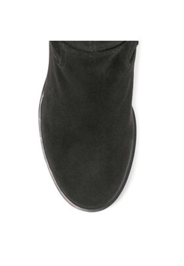 DeeZee Kozaki WS19343-01 Czarny. Kolor: czarny. Materiał: materiał