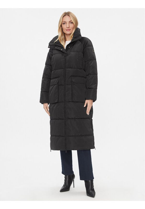 only - ONLY Płaszcz zimowy 15294315 Czarny Regular Fit. Kolor: czarny. Materiał: syntetyk. Sezon: zima