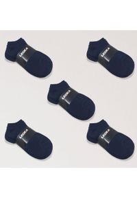 LEGEA - Techniczne skarpety treningowe Ghost - 25 par niebieskie. Kolor: niebieski, wielokolorowy, biały. Materiał: akryl, elastan. Sport: fitness #1