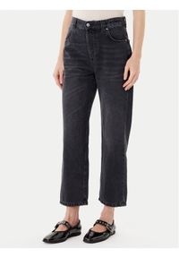 Marella Jeansy 2523186084 Czarny Mom Fit. Kolor: czarny