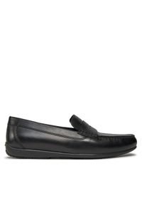 Geox Mokasyny U Ascanio U450WC 00043 C9999 Czarny. Kolor: czarny. Materiał: skóra #1