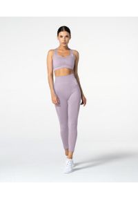 Biustonosz fitness Carpatree Phase Seamless. Kolor: fioletowy. Sport: fitness