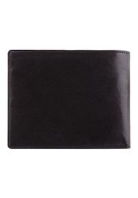 Wittchen - Męski portfel skórzany bez zapięcia czarny. Kolor: czarny. Materiał: skóra #4