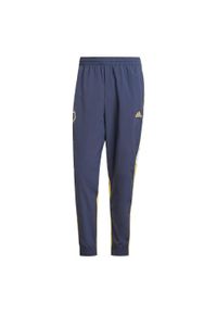 Adidas - Spodnie dresowe Juventus Seasonal. Kolor: fioletowy. Materiał: dresówka. Sport: piłka nożna