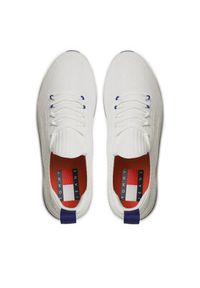 Tommy Jeans Sneakersy TjmKnitted Runner EM0EM01225 Écru. Materiał: materiał #5