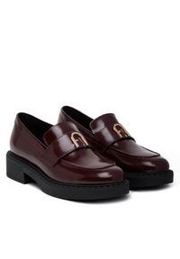 Furla Loafersy New Legacy YJ81FNL BX4042 AL 26700 Bordowy. Kolor: czerwony. Materiał: skóra #3