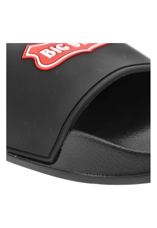Big-Star - Czarne Klapki Basenowe Big Star Unisex. Okazja: na co dzień, na plażę. Kolor: czarny. Sezon: lato. Styl: klasyczny, elegancki, casual