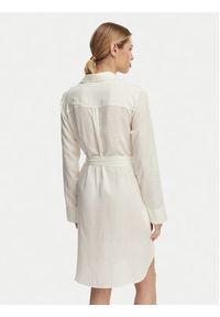 Emporio Armani Sukienka koszulowa EW000817 AF20252 U1131 Biały. Kolor: biały. Materiał: wiskoza. Typ sukienki: koszulowe #3