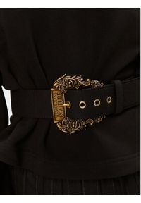 Versace Jeans Couture Bluza 75HAI311 Czarny Regular Fit. Typ kołnierza: kołnierzyk włoski. Kolor: czarny. Materiał: bawełna #2