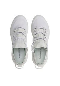 Calvin Klein Jeans Sneakersy Sporty Run Comfair Fluo Contr Wn YW0YW00938 Biały. Kolor: biały. Materiał: materiał. Sport: bieganie #5