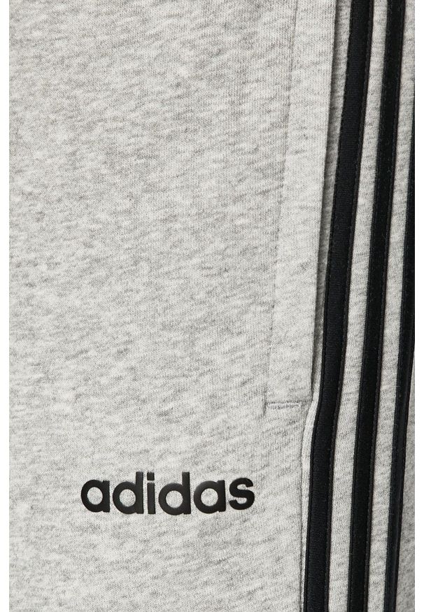 Adidas - adidas - Spodnie. Kolor: szary. Materiał: dzianina