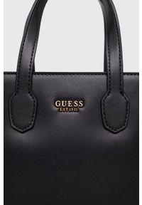 Guess torebka kolor czarny. Kolor: czarny. Rodzaj torebki: na ramię #5