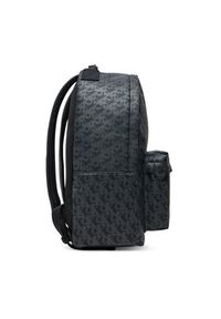 Calvin Klein Jeans Plecak Matte Aop Center Zip Bp 43 LV04G3112G Czarny. Kolor: czarny. Materiał: skóra #3