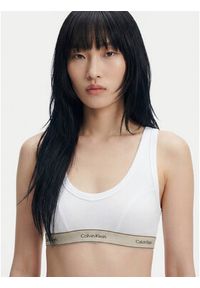 Calvin Klein Biustonosz Lightly Lined LV00QF8594 Biały. Kolor: biały. Materiał: bawełna #3