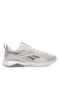 Reebok Buty Nanoflex Tr 2 100074535 Beżowy. Kolor: beżowy. Materiał: materiał