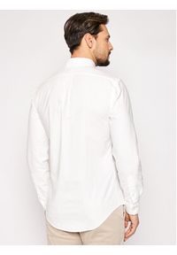 Polo Ralph Lauren Koszula Classics 710736557 Biały Slim Fit. Typ kołnierza: polo. Kolor: biały. Materiał: bawełna #4