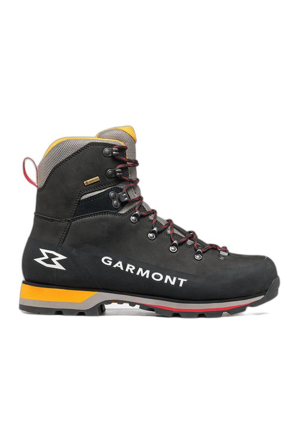 Buty trekkingowe Garmont Nebraska II GTX. Kolor: czarny, wielokolorowy, pomarańczowy. Materiał: skóra. Styl: sportowy. Sport: turystyka piesza