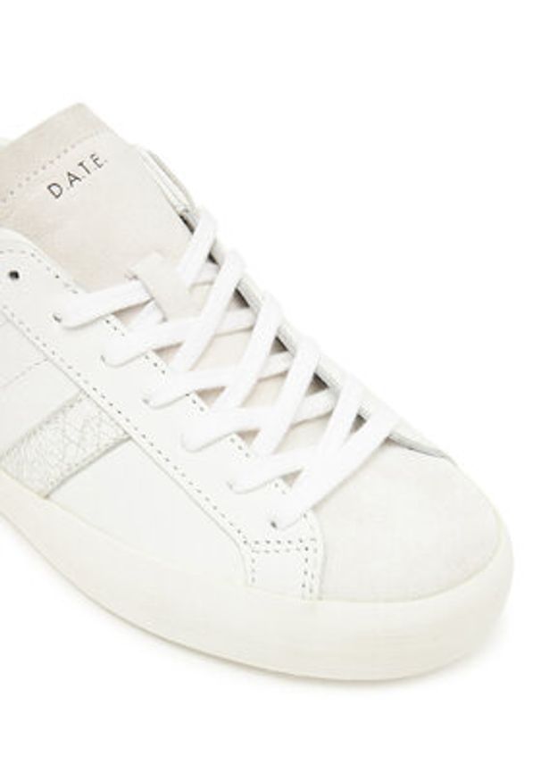 D.A.T.E. Sneakersy Hill Low Calf W431-HL-CA Biały. Kolor: biały. Materiał: skóra