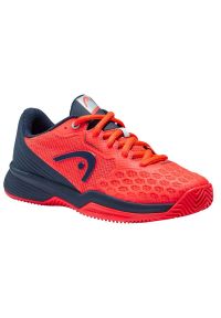Buty do tenisa dla dzieci Head Revolt Pro 3.5 Clay Junior. Kolor: czerwony, wielokolorowy, niebieski. Sport: tenis