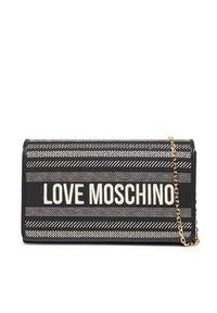 Love Moschino - LOVE MOSCHINO Torebka JC4241PP0MKO100A Czarny. Kolor: czarny. Materiał: skórzane #4