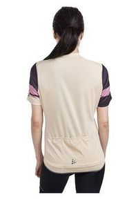 Damski jersey Craft Core Endure. Kolor: beżowy, wielokolorowy, czarny. Materiał: jersey. Sport: outdoor, kolarstwo #2