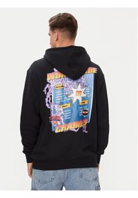 DC Shoes Bluza The Champs Ph ADYSF03120 Czarny Relaxed Fit. Kolor: czarny. Materiał: bawełna #3