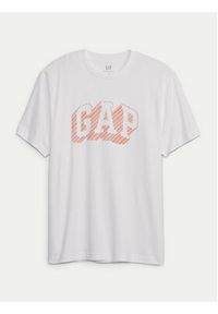 GAP - Gap T-Shirt 664011-02 Biały Regular Fit. Kolor: biały. Materiał: bawełna