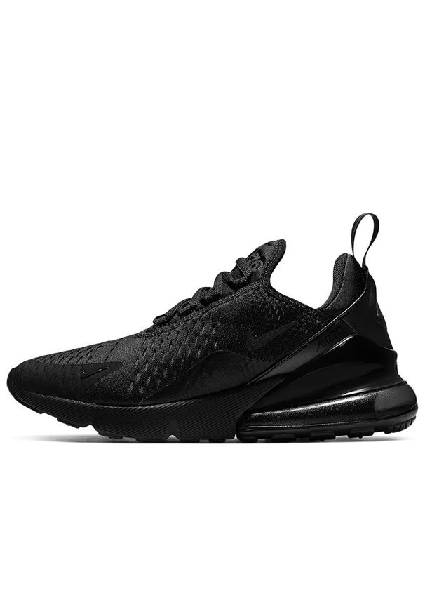 Buty damskie Nike Air Max 270 AH6789-006 - czarne. Kolor: czarny. Materiał: guma, materiał, tkanina, syntetyk. Szerokość cholewki: normalna. Model: Nike Air Max