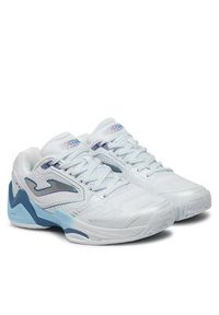 Joma Buty do tenisa Set TSELW2402AC Biały. Kolor: biały. Materiał: mesh, materiał. Sport: tenis