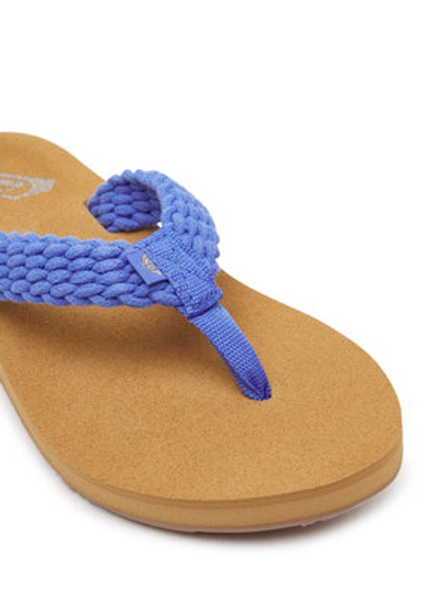 Roxy Japonki ARJL101166 Niebieski. Kolor: niebieski. Materiał: materiał