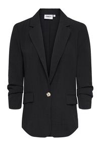 only - ONLY Marynarka Lita 15370275 Czarny Regular Fit. Kolor: czarny. Materiał: wiskoza #4