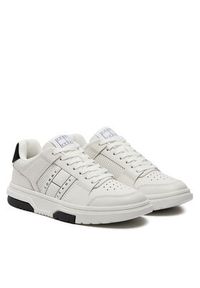 Tommy Jeans Sneakersy Brooklyn Elevated EN0EN02662 Biały. Kolor: biały. Materiał: skóra
