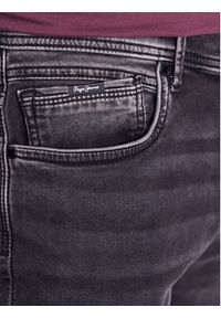Pepe Jeans Szorty jeansowe Jack Short PM801022XF7 Szary Regular Fit. Kolor: szary. Materiał: bawełna