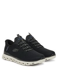 skechers - Skechers Sneakersy Glide-Step-Noxus 233010/BLK Czarny. Kolor: czarny. Materiał: materiał #5
